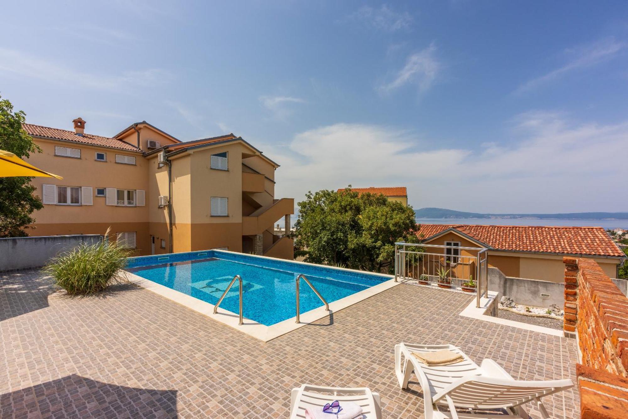 Apartmani Jaric Novi Vinodolski Kültér fotó